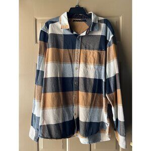 Sean John Flannel Mens Size 2XL Long Sleeve Lumberjack Shirt